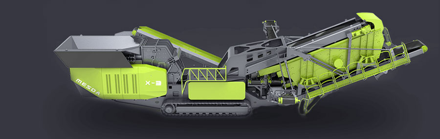 X系列履带移动破筛一体机