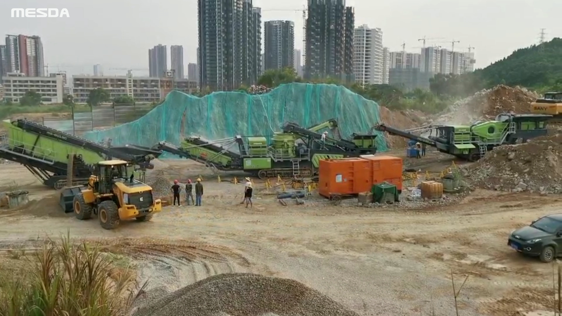 深圳公路修建石料处理-视频封面