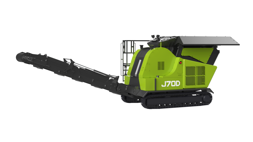 J70D 履带移动颚式破碎站