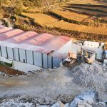 贵州中铁八局黄百铁路砂石料加工