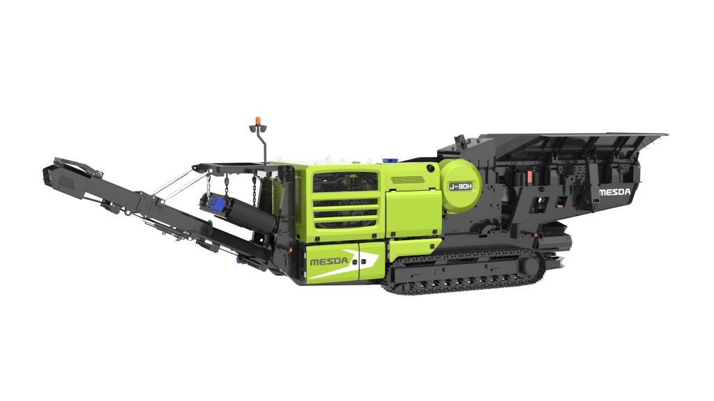 J-80 履带移动颚式破碎站
